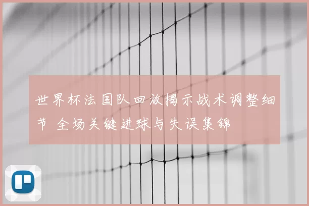 世界杯法国队回放揭示战术调整细节 全场关键进球与失误集锦